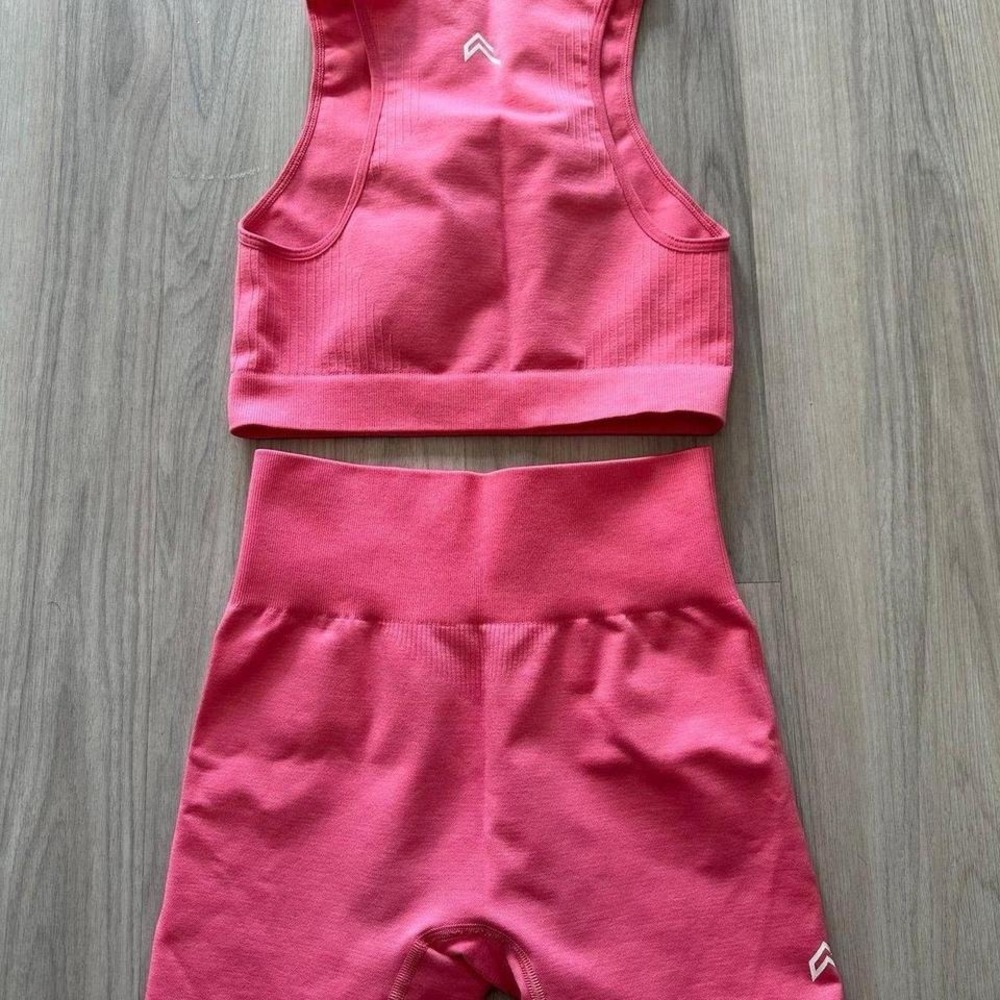 Oner Active Pink Tank Top and Shorts Set size Small